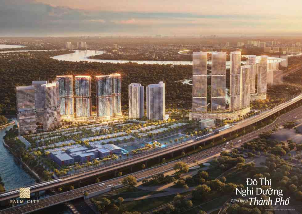 Phối cảnh Palm River Quận 2